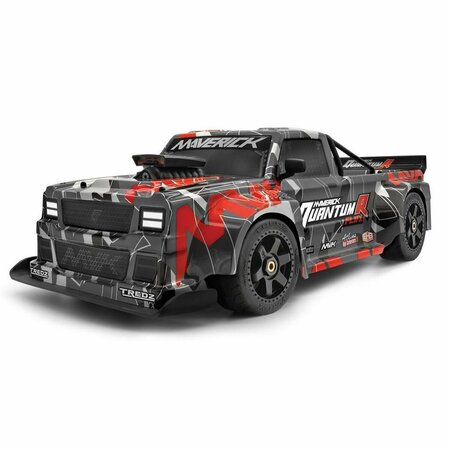 AGILIDAD 1-8 Scale QuantumR Flux 4S 4WD RTR Race Truck, Grey & Red AG3518495